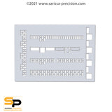Sarissa Stencil System - Edging / Pillar Detail