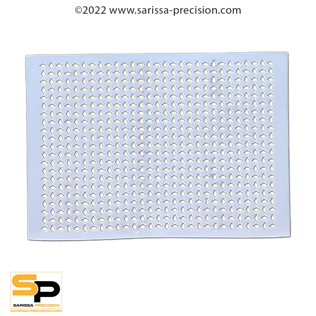 Sarissa Stencil System - Industrial Tread Plate - small