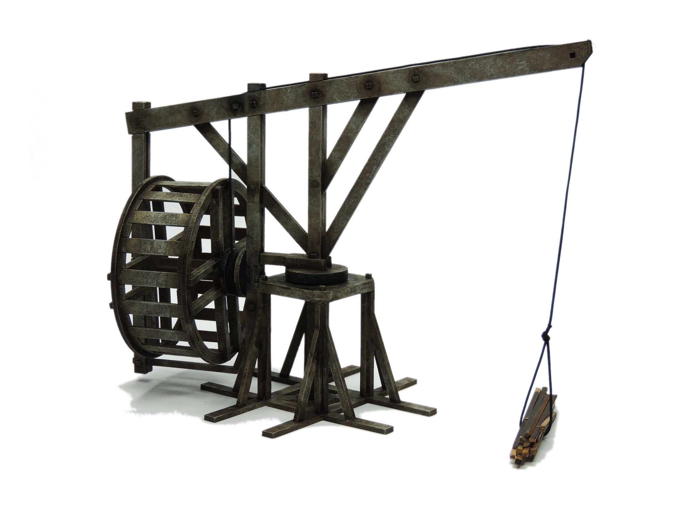 Large Treadwheel Crane