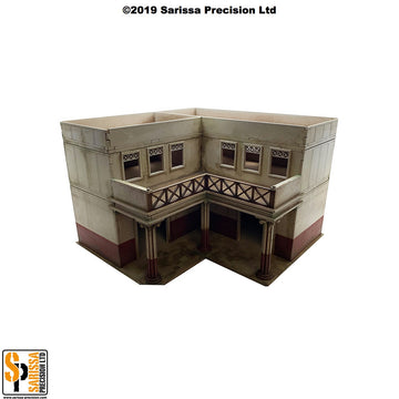 Upper Rank Forum Corner With Flat Roof