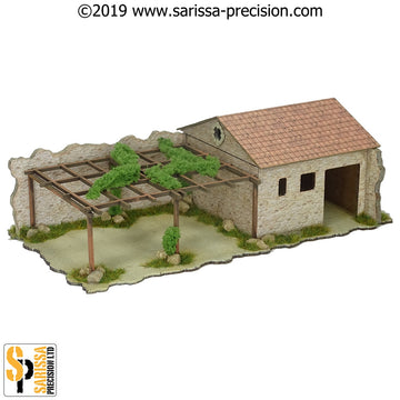 Mediterranean Village House - Right Hand (28mm)