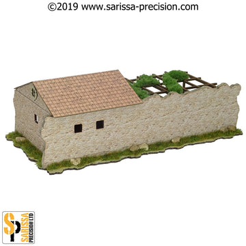 Mediterranean Village House - Right Hand (28mm)