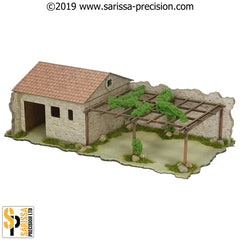 Mediterranean Village House - Left Hand (28mm)