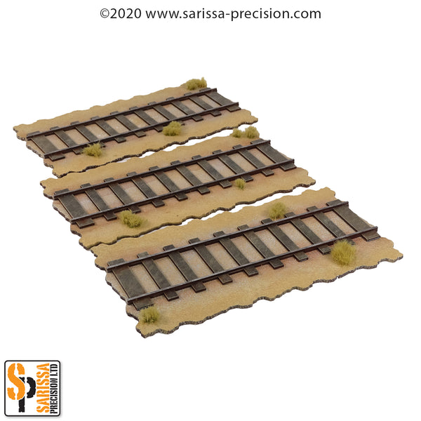 TTS Compatible Railway - Straight L200 X W100mm (x3) – Sarissa ...