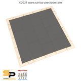 TTS Utility 900 x 900 narrow table surround (50mm wide edge)