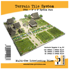 3'x3' Terrain Tile System Pack