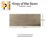 Horde Base 250x100mm 25x50