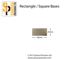 50 x 25mm Base Pack