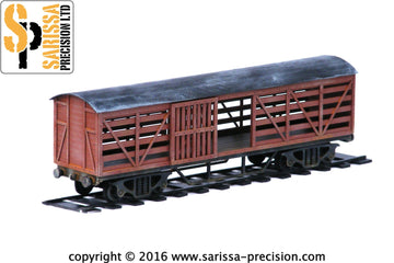 Old West Cattle Wagon