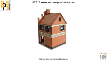 Dutch / Belgian Small Two-Storey House