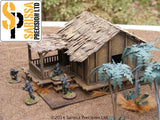 Low Planked-Style Village House - 28mm