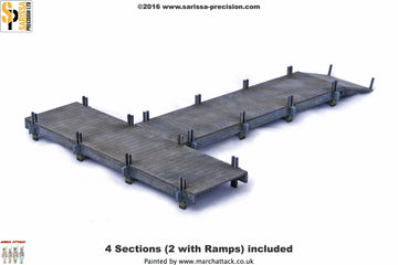 Wooden Jetty Set