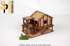 Planked-Style Village House - 15mm