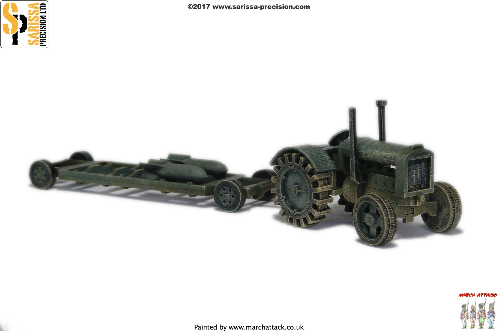 RAF Tractor & Trailer Set
