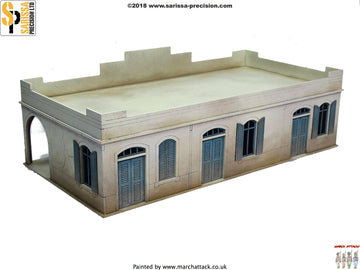 Single-Storey Souk Building - 28mm