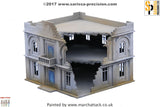 Destroyed Administration Building / Hotel - 20mm