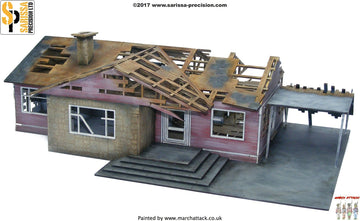 Residential Ranch Style Derelict (Car Port RHS)